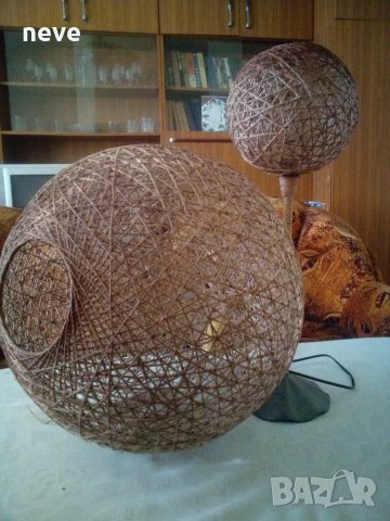 Комплект абажур и нощна лампа, снимка 2 - Други - 28573102