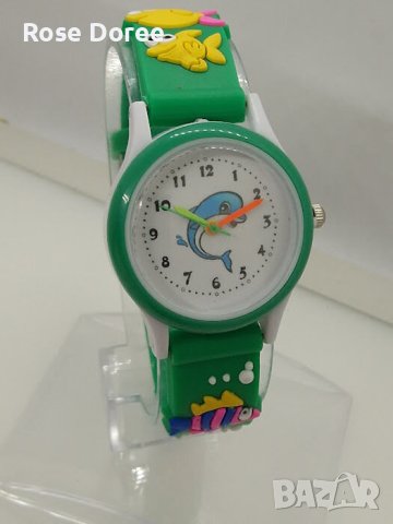 Детски Водоустойчив ръчен часовник със силиконова каишка видове, снимка 6 - Детски - 43807410