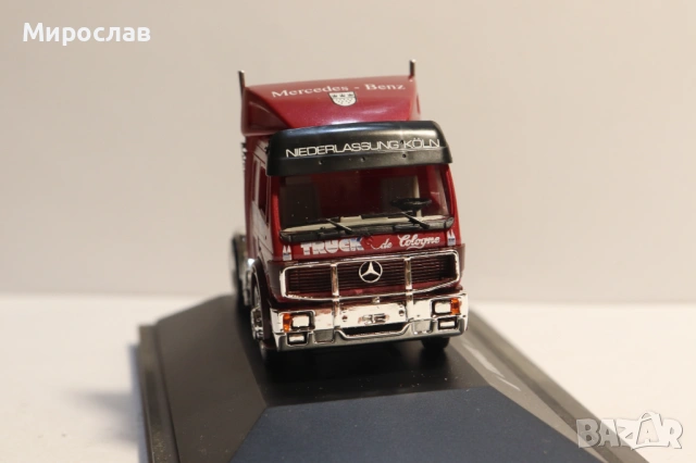 HERPA H0 1/87 КАМИОН MERCEDES BENZ МОДЕЛ КОЛИЧКА, снимка 4 - Колекции - 53539307