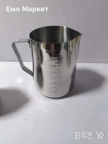 Кана за кафе и приготвяне на дриги топли напитки от неръждаема стомана. 1.5л, снимка 3 - Други - 49509982