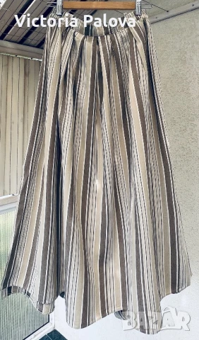 Модерна атрактивна  пола лен и вискоза Германия, снимка 8 - Поли - 50455297