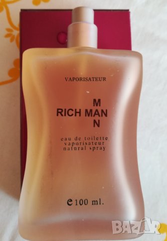 Тоалетна вода RICH MAN POUR HOMME, 100 ml., снимка 3 - Мъжки парфюми - 43775288