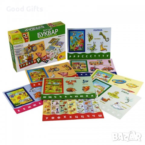 LISCIANI Моят първи буквар обучение по четене и писане, снимка 2 - Образователни игри - 38285030