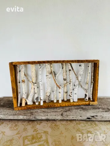 Арт декорация за стена. Естествени материали. Ръчна изработка! , снимка 3 - Декорация за дома - 36678702