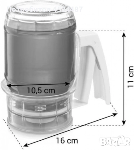 Дозатор за мед/кленов сироп, снимка 5 - Други - 51530133