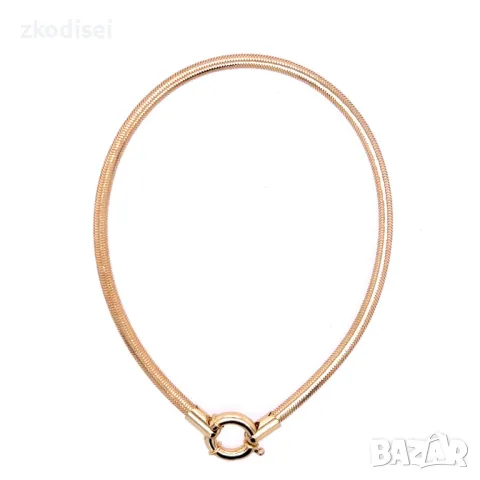 Златна дамска гривна 3,01гр. 20,5см. 14кр. проба:585 модел:29439-3, снимка 1