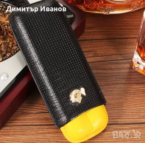 Cohiba кожен калъф за 2 пури , снимка 2 - Други - 50978059