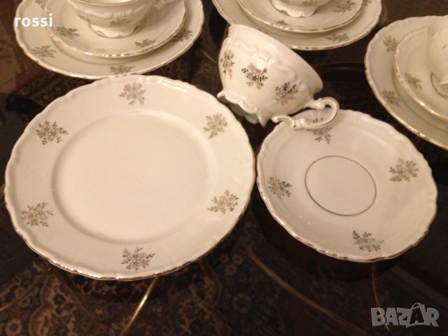 Vintage. Нов. Немски сервиз за кафе/чай и десерт за 4 човека. , снимка 10 - Антикварни и старинни предмети - 33384109