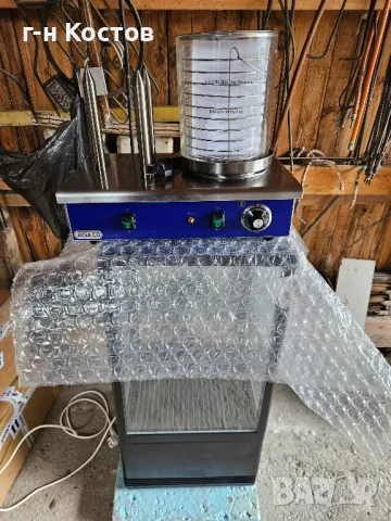 Ход док машина неръждавейка 3 шиша и стъклен буркан, снимка 1