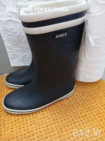 Нови гумени ботуши 36 Aigle