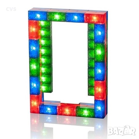 Светещ конструктор Light Stax S12003 SHINE, 75 части, 3in1,, снимка 4 - Конструктори - 27715804