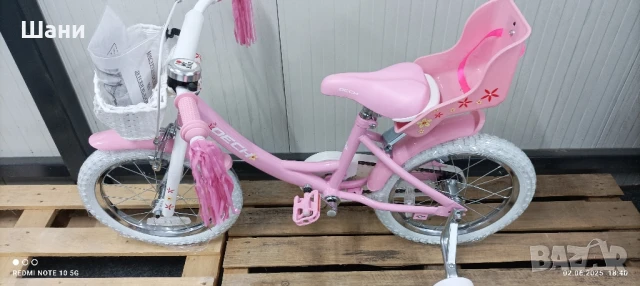 Детски велосипед 16цола Ново Промо номер 55-55., снимка 11 - Велосипеди - 50537976