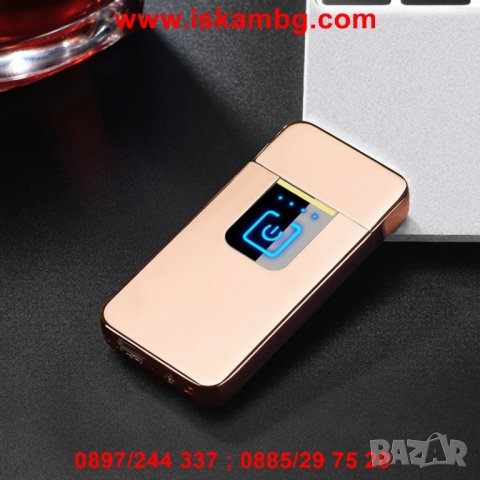 USB запалка с тъч бутон за включване - модел 731, снимка 3 - Друга електроника - 26835576