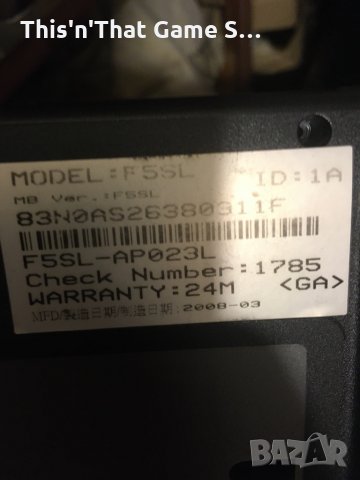 Долен Корпус и колонки за asus f5sl, снимка 4 - Части за лаптопи - 33001640