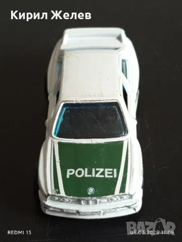 Метална количка полиция BMW M3 MADE IN MALAYSIA за КОЛЕКЦИОНЕРИ 42147