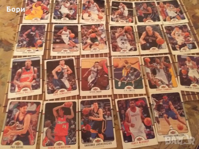 NBA FLEER  Картички на баскетболисти