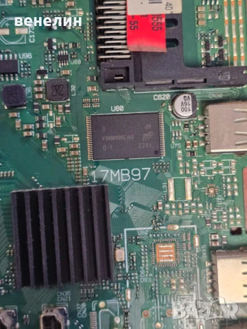 Mainboard 17MB97 от Hitachi 40HBT42, снимка 2 - Части и Платки - 51096007