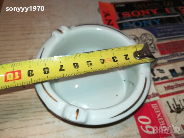 ПОРЦЕЛАНОВ ПЕПЕЛНИК 1210251134, снимка 14 - Колекции - 52025462