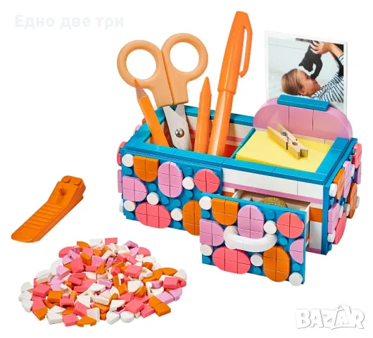 Lego dots Органайзер за бюро, Стойка за бижута, Държачи за снимки , снимка 7 - Образователни игри - 48693164