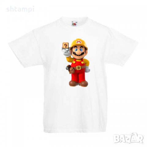 Детска тениска Супер Марио Super Mario 16, снимка 2 - Детски тениски и потници - 33081680