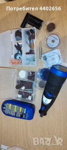 Dremel консумативи и машинка , снимка 2 - Инструменти за гравиране - 52601581