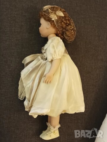 Ръчно изработена керамична,кукловодна кукла 60 см. , снимка 5 - Кукли - 47547470