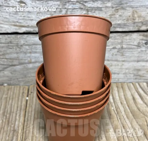 Комплект от 5 броя пластмасови саксии размер Ø5,5 cm