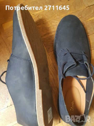 Clark's оригинални мъжки обувки, нови, 45 номер , снимка 2 - Ежедневни обувки - 36245234
