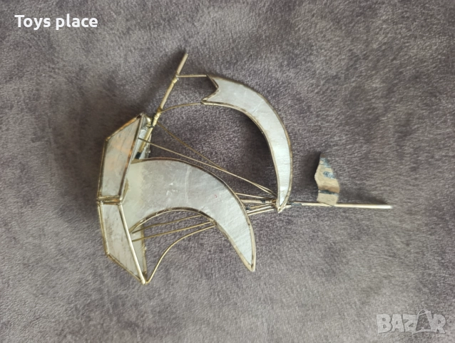 Метална платноходка със седефни платна, снимка 9 - Други - 51461118