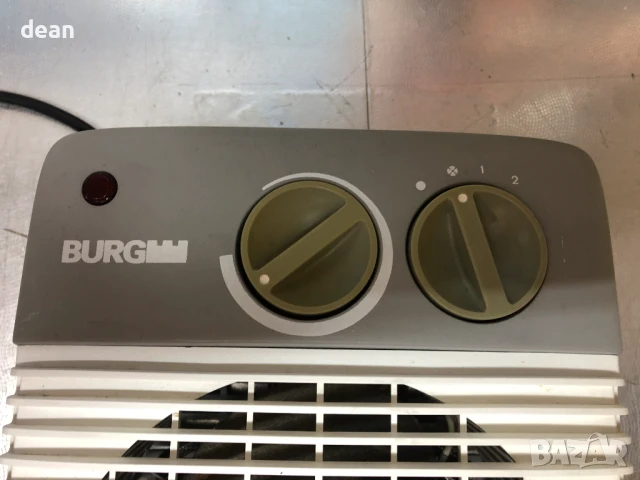 Вентилаторна печка Burg, снимка 6 - Отоплителни печки - 50548404