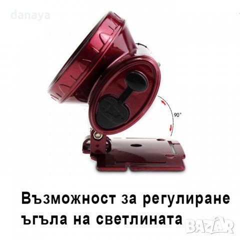 1359 Акумулаторен прожектор челник фенер за глава 13 Led диода, снимка 7 - Къмпинг осветление - 27881976