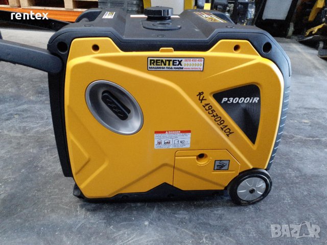 Инверторен генератор 3,5 kW ПОД НАЕМ от Рентекс, снимка 1
