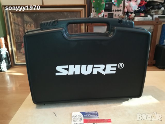 SHURE SM58 БЕЗЖИЧНИ МИКРОФОНИ 2бр 2001221247, снимка 4 - Микрофони - 35499284
