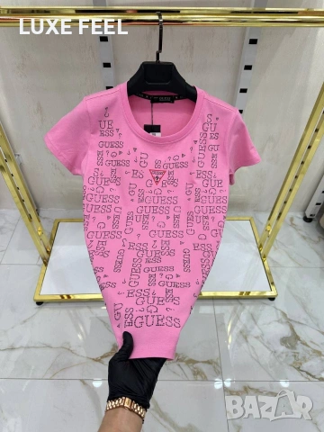 Guess⚜️Дамски Памучни Тениски