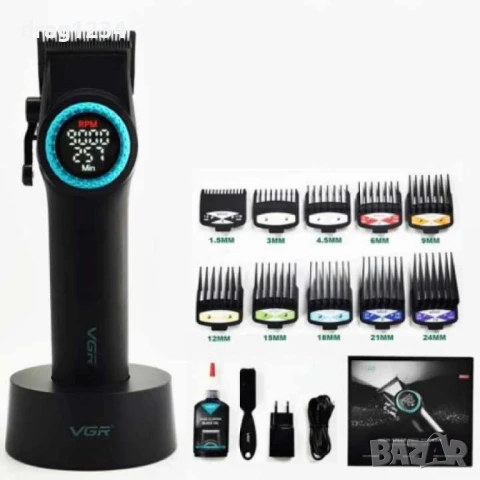 Мощен тример за коса и брада VGR V-001, снимка 1