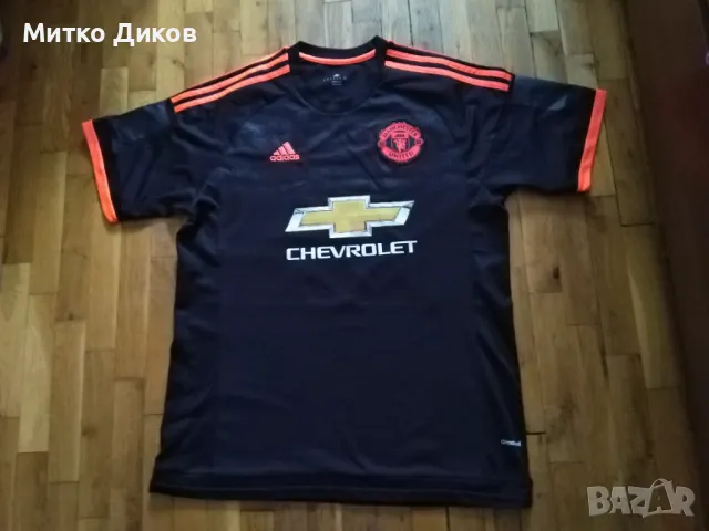 Манчестър Юнайтед футболна тениска  Адидас №9 Martial размер Л реален
