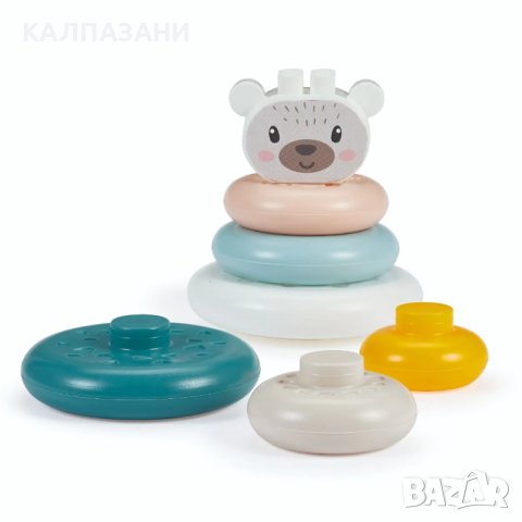 Ecoiffier Пирамида с рингове за нанизване 7600007910, снимка 3 - Игри и пъзели - 44113591