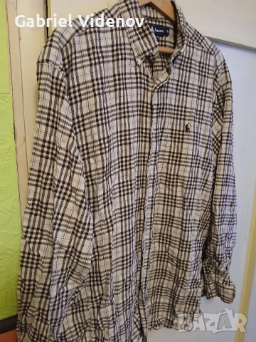 Мъжка риза Polo Ralph Lauren. , снимка 5 - Ризи - 52538355