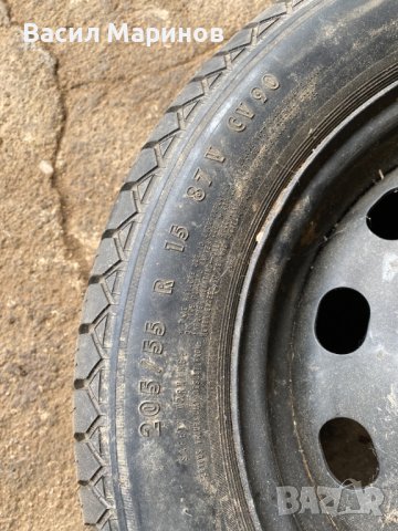 Продавам гума с джанта 205/55/R15 4x108 , снимка 2 - Гуми и джанти - 43169582