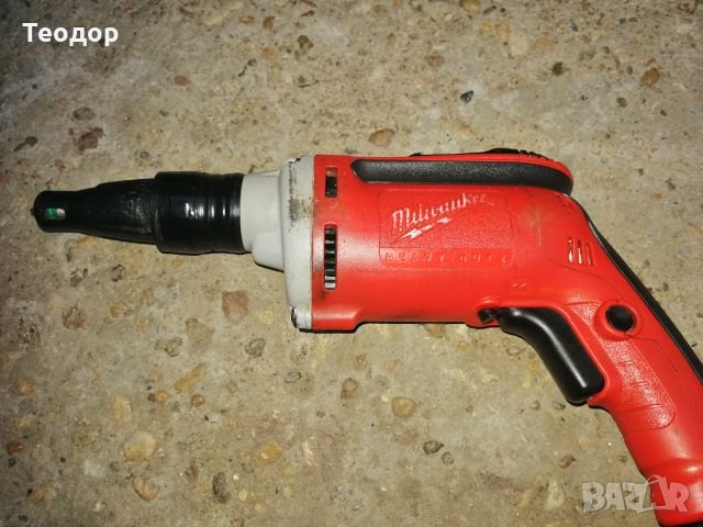 Винтоверт за гипсокартон milwaukee , снимка 4 - Винтоверти - 27645787