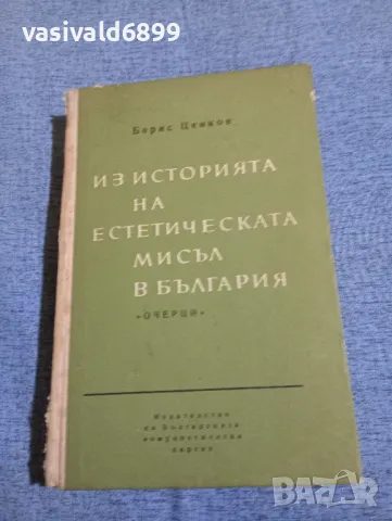 Борис Ценков - Из историята на естетическата мисъл в България , снимка 1 - Специализирана литература - 47871878