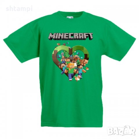 Детска тениска майнкрафт Minecraft 5, снимка 2 - Детски тениски и потници - 32697386