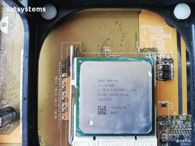 Дънна платка Asus P4PE-X Socket 478 CPU+FAN, снимка 7 - Дънни платки - 32506547