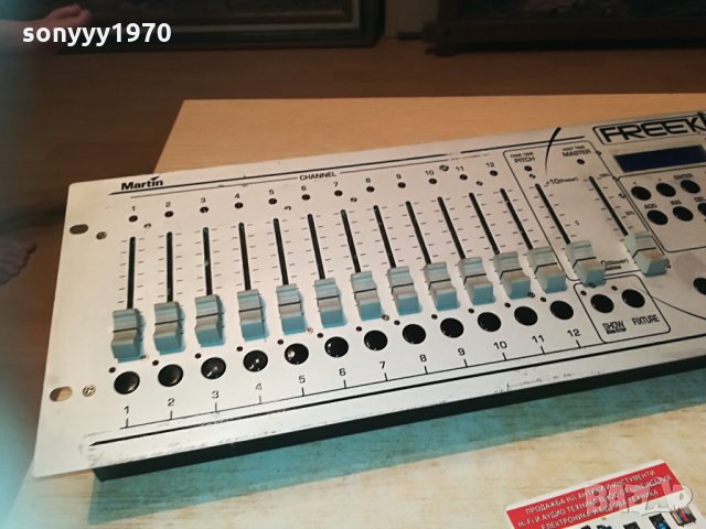 martin professional freekie controller-germany 1104211035, снимка 6 - Ресийвъри, усилватели, смесителни пултове - 32504109