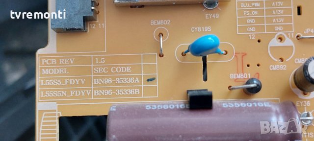 power supply BN96-35336 For SAMSUNG UE48JU6050W, снимка 6 - Части и Платки - 37618090