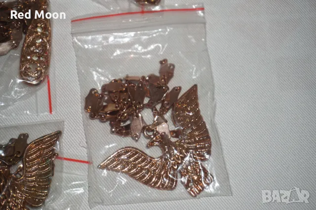 Лот от 16 различни железни синджира и 3 декоративни пискюла, снимка 7 - Колиета, медальони, синджири - 48905708