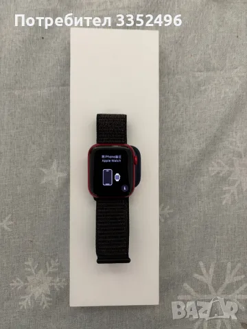 Apple Watch 9 Red T-loop 45mm, снимка 2 - Смарт часовници - 48138429