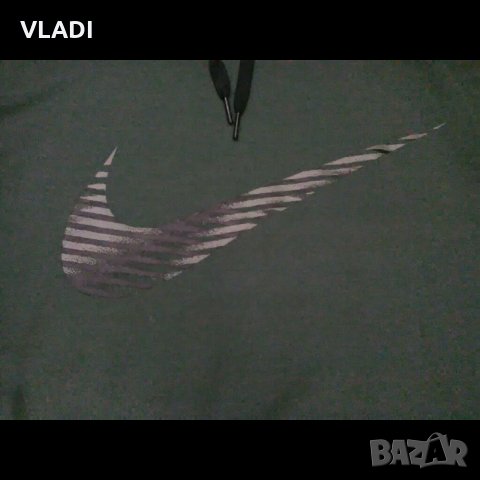 Суичър Nike-зелен