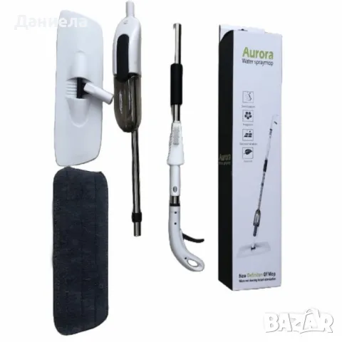 Почистващ и дезинфекциращ плосък спрей моп, снимка 2 - Мопове, кофи, четки и метли - 49171475