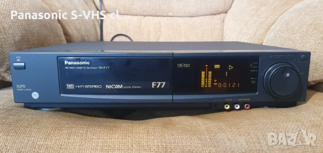 Panasonic NV-F77В Hi-Fi stereo 4 глави 2 скорости на запис SPLP, снимка 1 - Плейъри, домашно кино, прожектори - 43465784